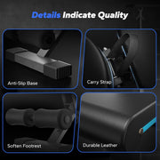 MERACH Weight Bench, Foldable Weight Benches for Home Gym with 990 LBS, Adjustable Weight Bench with 72 Training Angles, Incline Bench Press for Full Body