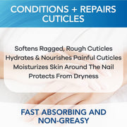 Onyx Professional Hard as Hoof Nail Strengthening Cream with Coconut Scent, Nail Growth & Conditioning Cuticle Cream Stops Splits, Chips, Cracks & Strengthens Nails, 1 oz