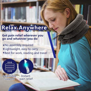 S Cervical Neck Traction Device for Instant Neck Pain Relief - Inflatable & Adjustable Neck Stretcher Neck Support Brace, Neck Traction Pillow for Home Use Neck Decompression