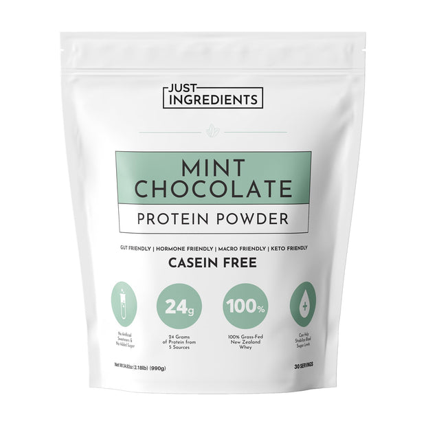 Protein Powder Made with 100% Grass Fed, Non Denatured Whey | Four Different Protein Sources from Organic Whole Food Ingredients | 12 Servings | 22g Protein (12 Servings, Sample Variety Pack)