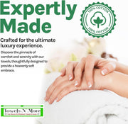 Towels N More 6 Pack 20"X40" Small Light Weight Gym Towels or Can be Used as Kids Bath Towels or Salon Towel, 100% Ring Spun Cotton Loops Sweat Towels Women's Hair Dry Towel