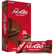 NuGo Protein Bar, Dulce De Leche, 15g Protein, Gluten Free, 15 Count