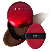 TIRTIR Mask Fit Red Cushion Foundation | Full coverage, Weightless, Skin fit, Satin Glow Finish, Korean Makeup, beauty, Tattoo cover up, Buildable (#29N Natural Beige, 0.63 Fl Oz)
