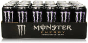 Monster Energy Zero Sugar, Green, Original, Low Calorie Energy Drink, 16 ounce (Pack of 15)