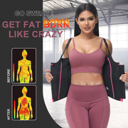 YADIFEN Waist Trainer Vest for Women,Zipper Corset Body Shaper for Tummy Control Neoprene Cincher Tank Top with Straps