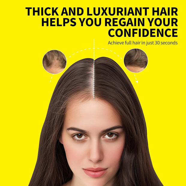 SEVICH Hair Fibers for Thinning Hair, Hair Building Fibers Instantly Thicker & Fuller Look,Hair Powder for Men & Women 25g Dark Brown