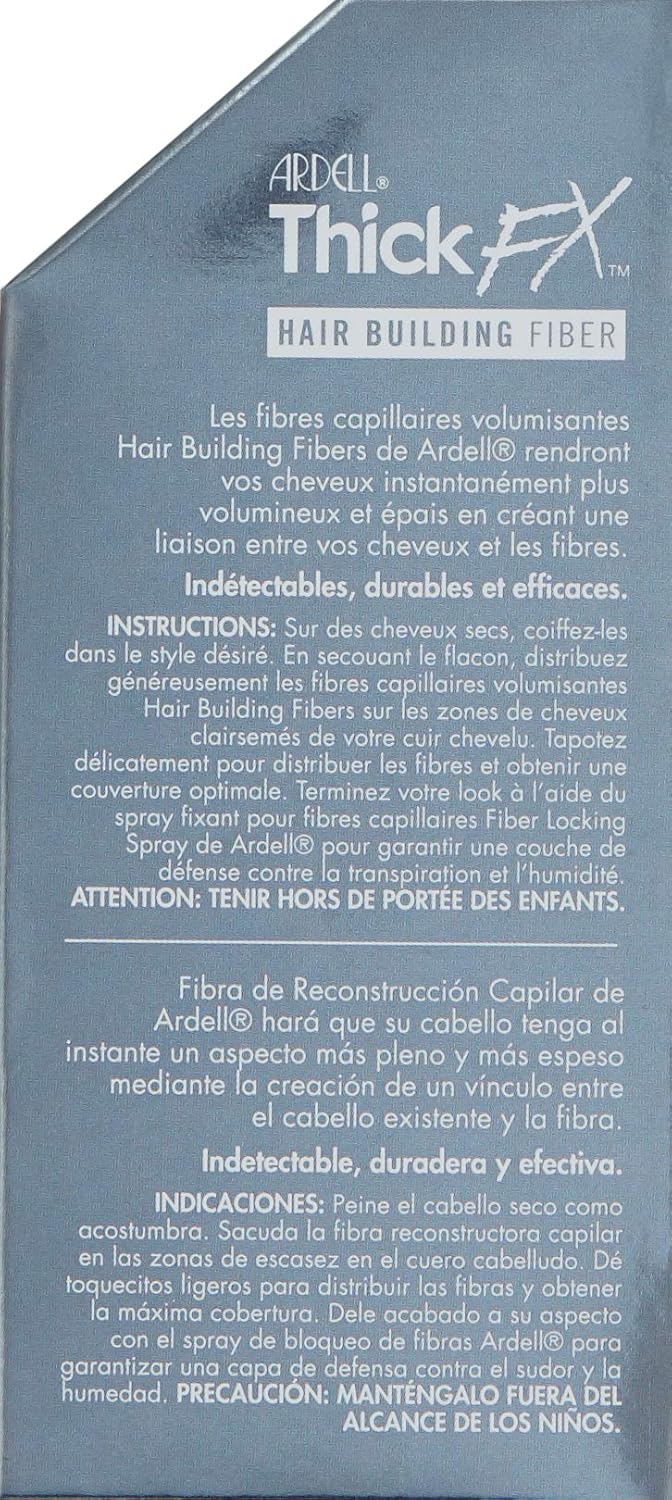 Ardell Hair Building Fiber - Hair Fibers for Thinning Hairs, Instant Fuller Hair for Men & Women, Hair Loss Concealer, Boosts Volume Instantly