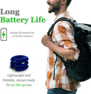 S Cervical Neck Traction Device for Instant Neck Pain Relief - Inflatable & Adjustable Neck Stretcher Neck Support Brace, Neck Traction Pillow for Home Use Neck Decompression