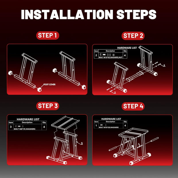 PAPABABE Adjustable Dumbbell Stand with 1 inch Plate Tree, Heavy-Duty Dumbbell Column Rack with 500LB Capacity - Compact Space-Saving Design, Anti-Tip Base & Ergonomic Height for Home Gym Organization