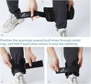 Sportneer Adjustable Ankle Weights for Women and Men 7 lbs/Pair Adjustable Leg Weights with Secure Straps, Strength Training Weighted for Yoga, Walking, Running, Aerobics, Gym, Physical Therapy