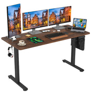 STARY Electric Standing Desk Adjustable Height Sit Stand Home Office Desk with Splice Board
