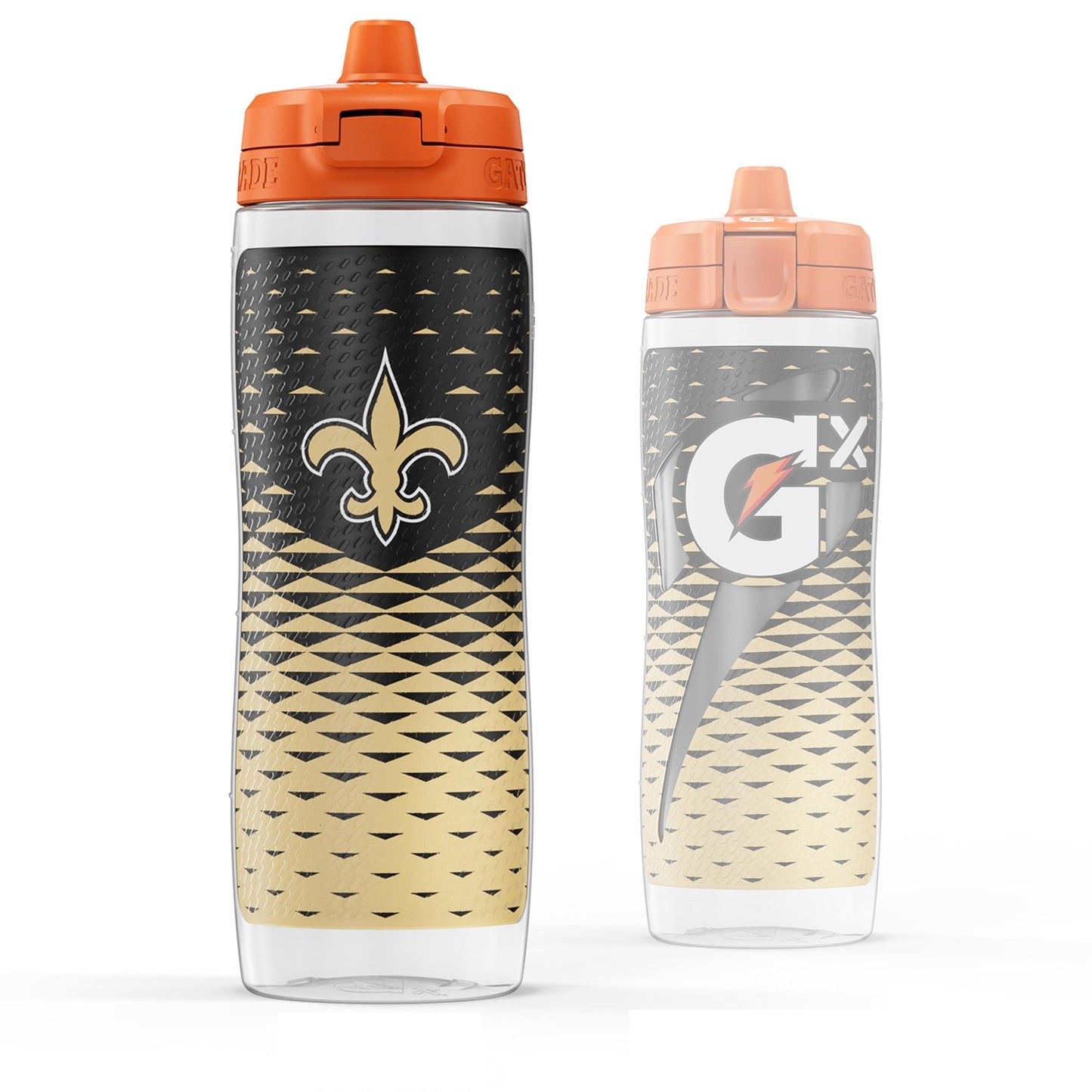 Gatorade Gx NFL Non-Slip Squeeze Bottles, 30 fl oz, Gx Hydration System