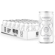 NDO H2O Premium Purified Water Case - 24 Pack (8.4 fl oz, Sparkling) | Reverse Osmosis Canned Water | Tested for Over 400 Impurities | Purified, Carbonated & Balanced | Alkaline & Minerals