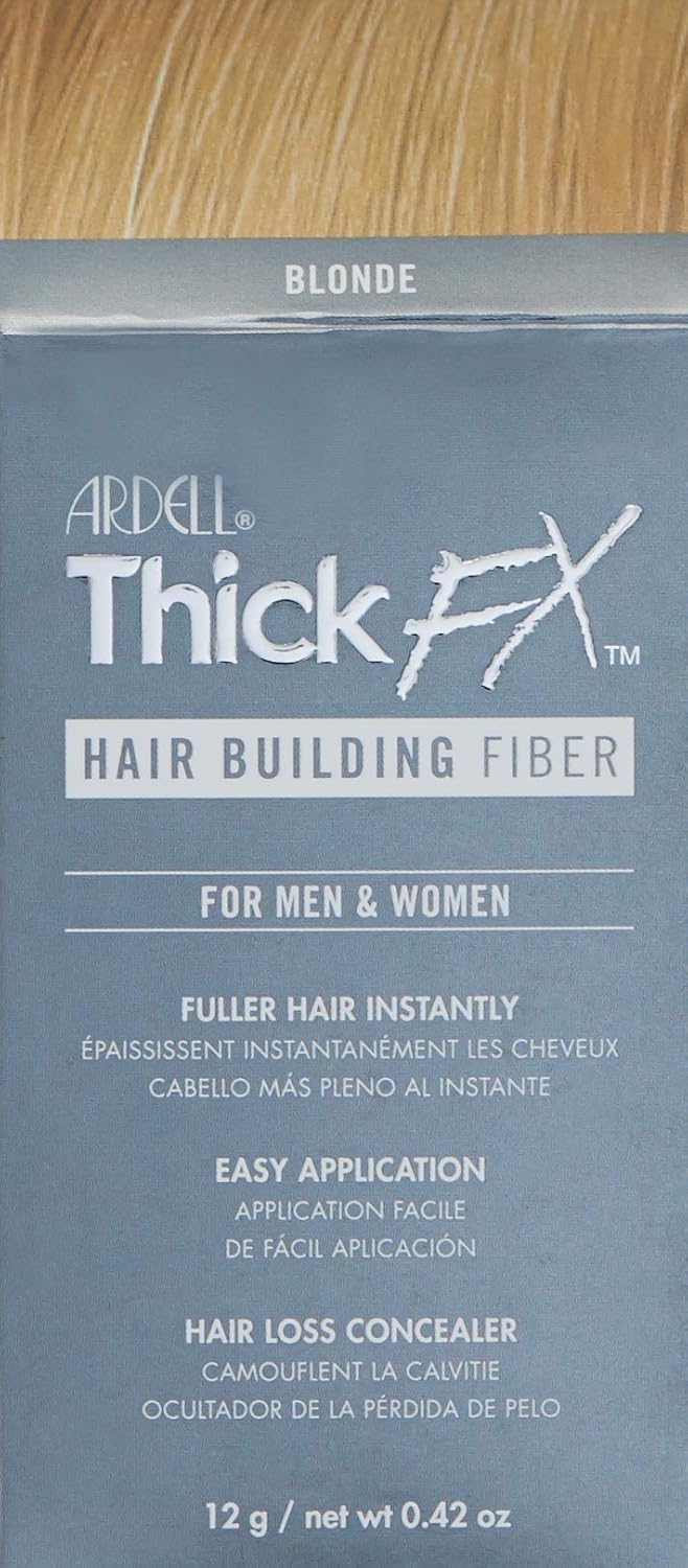 Ardell Hair Building Fiber - Hair Fibers for Thinning Hairs, Instant Fuller Hair for Men & Women, Hair Loss Concealer, Boosts Volume Instantly