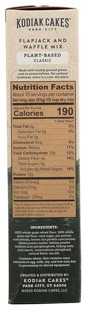 Plant-Based Classic Flapjack & Waffle Mix