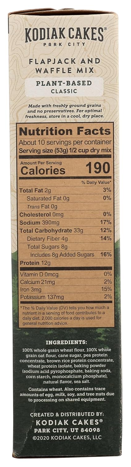 Plant-Based Classic Flapjack & Waffle Mix