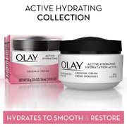 Olay Active Hydrating Cream Face Moisturizer, 1.9 fl oz