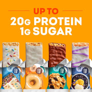 ONE Protein Bars, Blueberry Cobbler, Gluten Free with 20g Protein and 1g Sugar, Pantry Staples, 2.12 oz (12 Count)