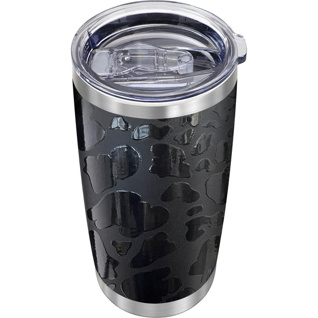 WETOWETO 20oz Tumbler, Stainless Steel Vacuum Insulated Coffee Travel Mug, Double Wall Powder Coated Insulated Coffee Mug Travel Mug with Lid Thermal Cup for Outdoor (Navy Blue, 1 Pack)