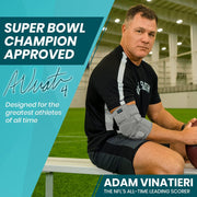 Vive Elbow Brace - Tennis Compression Sleeve - Wrap for Golfers, Bursitis, Left or Right Arm - Tendonitis Support Strap for Golf, Men and Women - Epicondylitis and Sports Recovery