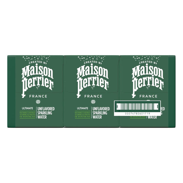 Maison Perrier Ultimate Sparkling Water, 11.15 Fl Oz Cans, 8 Count, 3 Pack