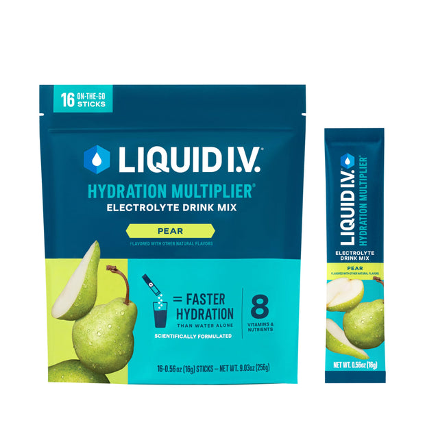 Liquid I.V.® Hydration Multiplier - Lemon Lime | Electrolyte Powder Drink Mix | 1 Pack (16 Servings)