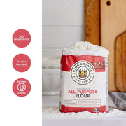 King Arthur Baking Unbleached All-Purpose Flour: Premium 5 lbs Baking Flour, Non-GMO, Kosher Certified, Versatile for Bread, Cakes & Pastries - 11.7% Protein Content, No Preservatives