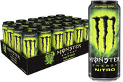 Monster Energy Nitro Super Dry, Maximum Strength, Energy Drink, 16 ounce, (Pack of 15)