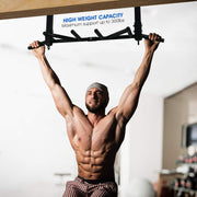 Yes4All Multi-Grip Wall Mount Pull-Up Bar, 16 Inches & 24 Inches Reversible Stud and Wall Compatibility Mounted Pull Up Bar Design, Solid Construction Strength Training