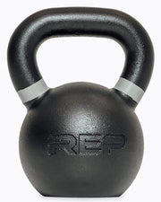 REP Fitness Single Kettlebells 5lb to 50lb Range, Cast Iron, Strength Training, Adjustable Weight, Power Workout Equipment, Home Gym, Free Weights, Dumbbell Alternative, Exercise, Men, Women