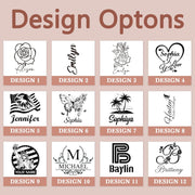 Personalized Tumbler Custom Coffee Tumbler Laser Engrave with Name 20 Oz Stainless Steel Travel Tumbler Cup Mug Personalized Gifts for Birthday Christmas Anniversary for Men Women Kids