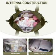 WLLWOO Small Gym Bag for Women with Wet Pocket, Mini Travel Duffle Tote Bag, Lightweight Workout Sports Bag for Dance Yoga Weekends