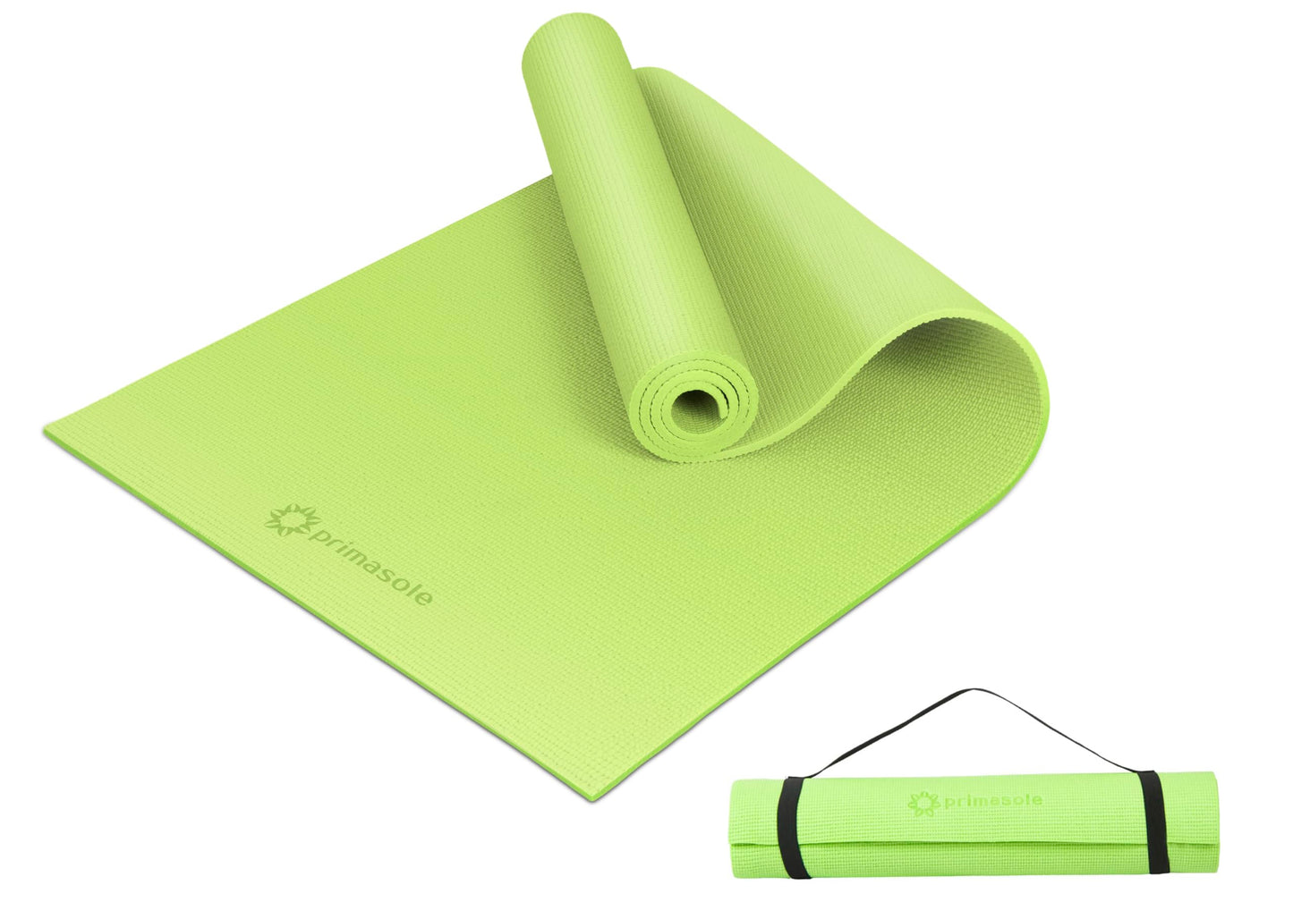 Yoga Mat with Carry Strap for Yoga Pilates Fitness and Floor Workout at Home and Gym Non-slip 9 colors