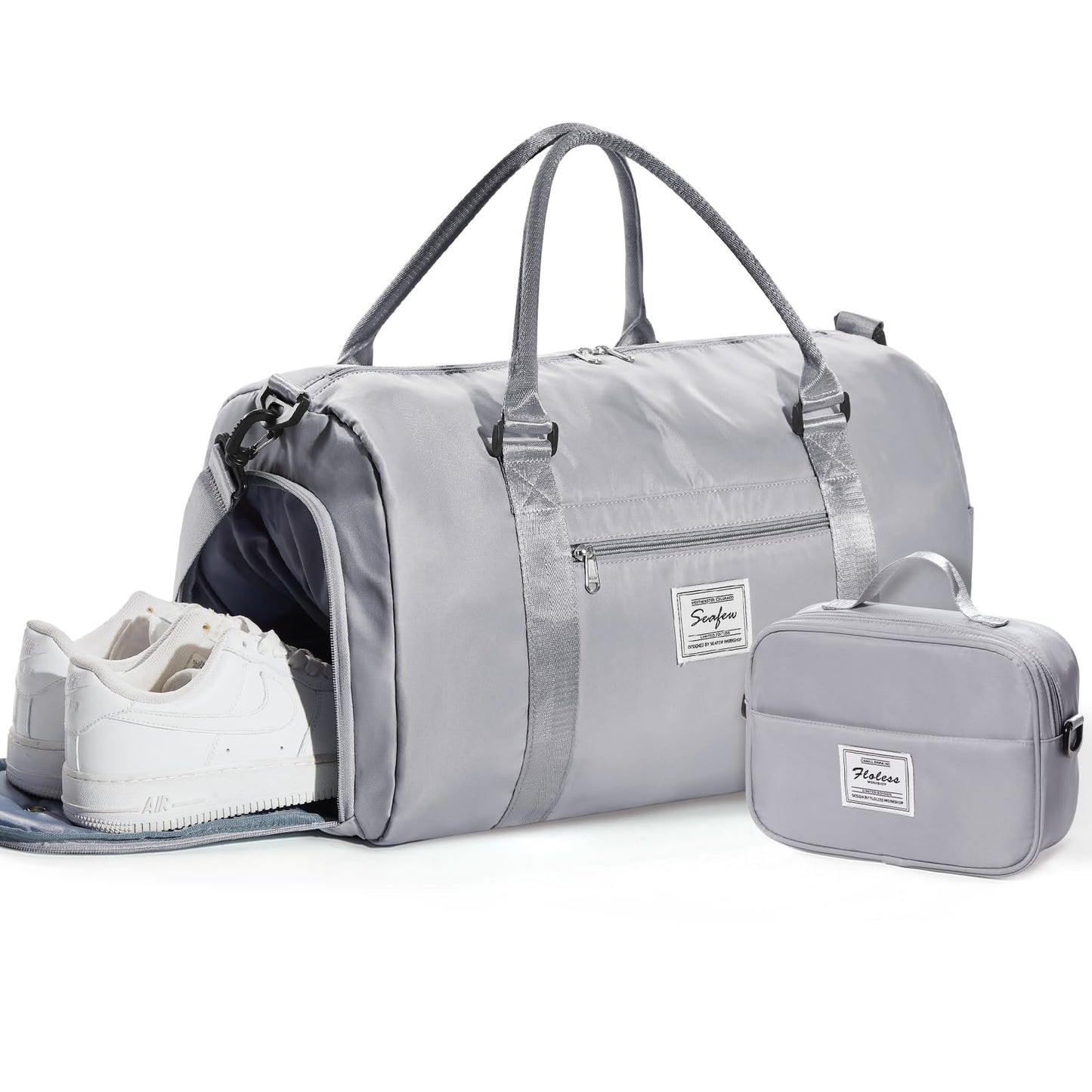 Gym Bag Womens,Travel Duffel Carry on Bag Sport Tote Bag Weekend Overnight Bag
