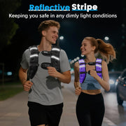 Weighted Vest for Woman Men, 6lb/8lb/12lb/16lb/20lb/30lb Weight Vest with Reflective Stripe, Weight Vests Adjustable for Walking, Weight Loss, Training, Running