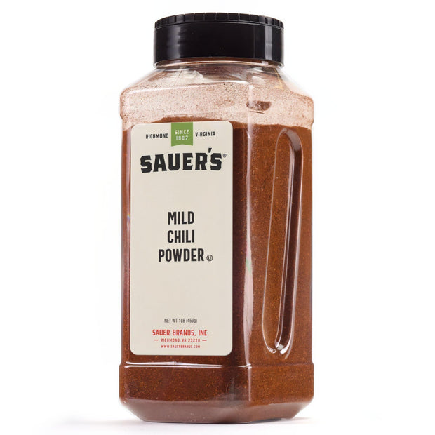 Sauer's Whole Black Pepper | 1 Pound Canister | Foodservice