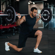 RITFIT 7FT Olympic Barbell for Strength and Weightlifting Training - 2 Inch Olympic Bar for Squat, Deadlift, Bench Press, Curl, Overhead Press - 500lbs/1000lbs/1500lbs Capacity