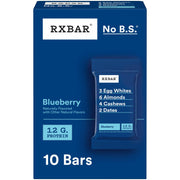RXBAR Protein Bars, Protein Snack, Snack Bars, Blueberry, 22oz Box (12 Count)