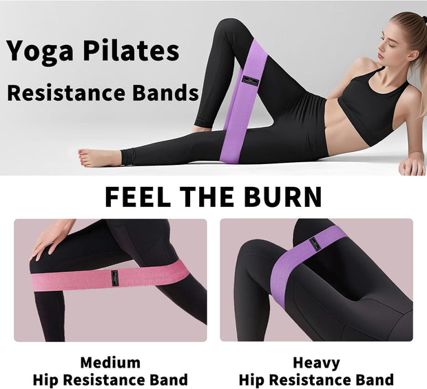 Pilates Ring Set, Home Exercise Pilates Equipment, Including A 14.9-Inch Pilates Ring, A 9.8-Inch Ball, Resistance Bands, and Accessories – A Fitness Gift for Pilates Enthusiasts.
