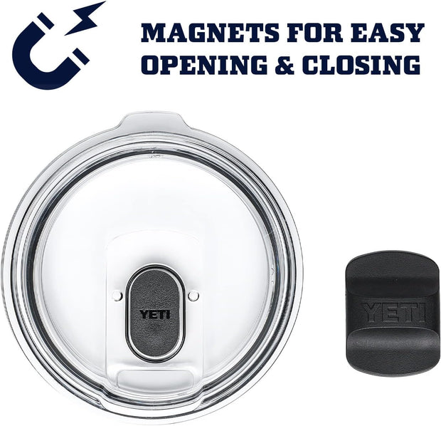 YETI Rambler 10 oz Stackable Mug, Vacuum Insulated, Stainless Steel with MagSlider Lid, Stainless