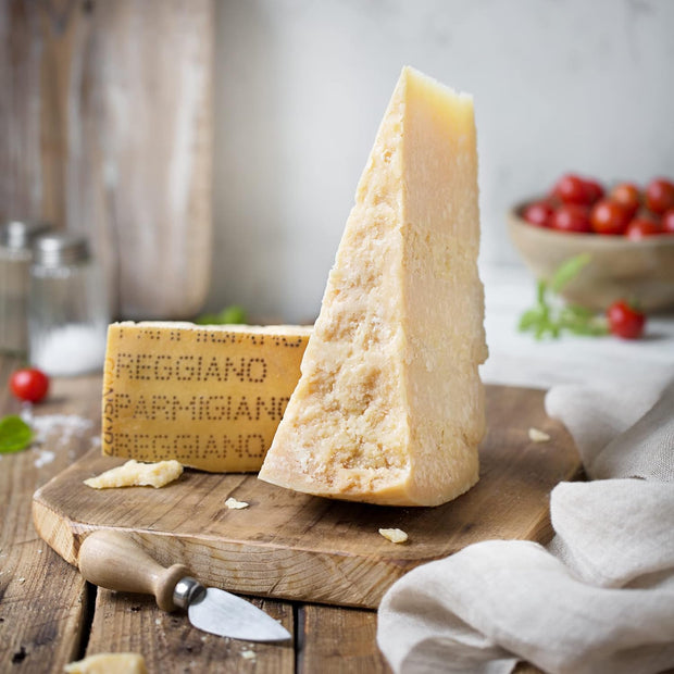 Parmigiano Reggiano DOP 36 months 2.2 lb (1kg) - The Only Parmesan - EMILIA FOOD LOVE Selected with love in Italy