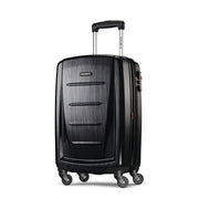 Samsonite Winfield 2 Hardside Expandable Luggage with Spinner Wheels, Burgundy, Checked-Medium 24-Inch