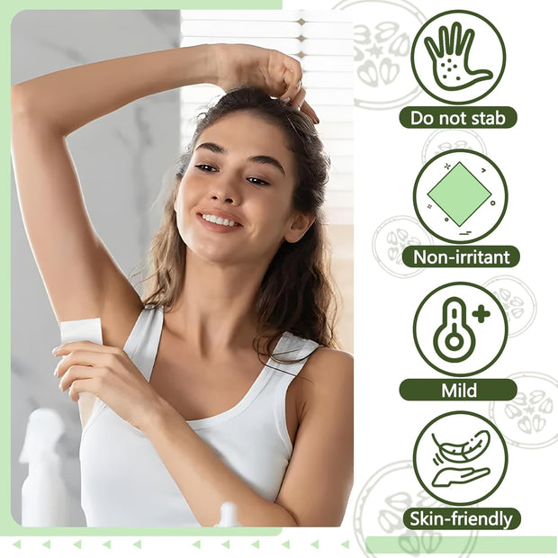 Mini Deodorant Body Wipes 50 pieces of Travel deodorant Wipes And Travel Deodorant Individually Wrap Hypoallergenic Underarm Sweating Cucumber And Travel To Clean Skin For Female Male Teenagers