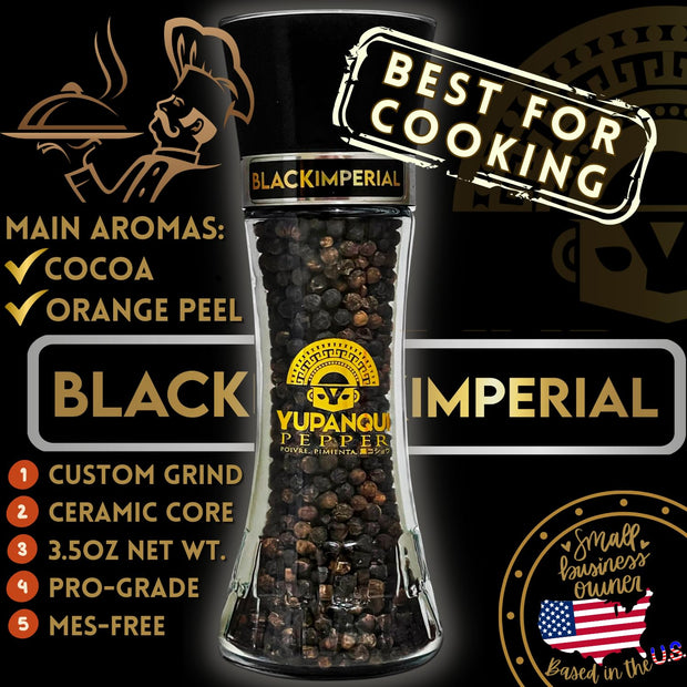 Yupanqui Black Pepper Collection FOR GRILLING - Black Pepper Gift 3-Pack