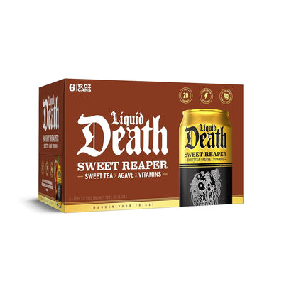 Liquid Death Sweet Reaper Tea 6pk, 12 FZ