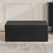 106" Cloud Sectional Couch, Left/Right Facing Convertible Sofa with Deep Seat, L-Shape Modular Upholstered Foam Couch for Living Room Bedroom, No Assembly Required (Corduroy Fabric, Beige)