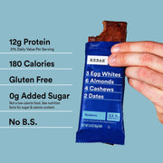 RXBAR Protein Bars, Protein Snack, Snack Bars, Blueberry, 22oz Box (12 Count)