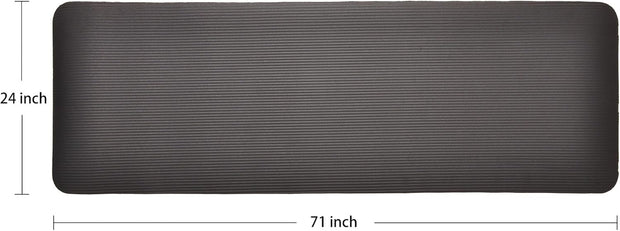 1/2-Inch Extra Thick High Density Anti-Tear Exercise Yoga Mat with Carrying Strap