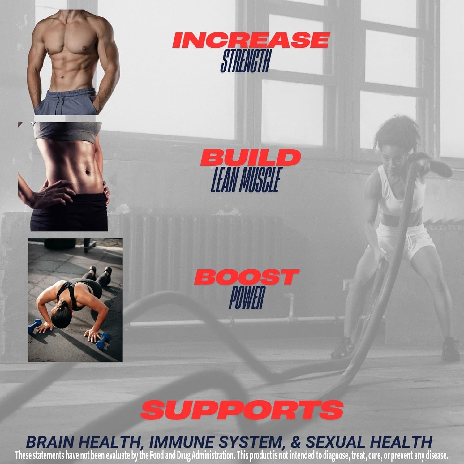 CREATINE HCl Powder for Men and Women, Muscle Strength, Brain Performance, Heart Health & Immune Support - Raw Tart Taste, 90 Servings
