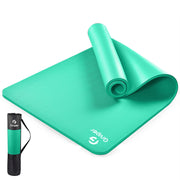 Thick Yoga Mat Non Slip, Large Size 72" L x 32" W x 0.6" TH, Premium Exercise & Fitness Mat with Carrying Strap and Bag, Workout Mats for Home